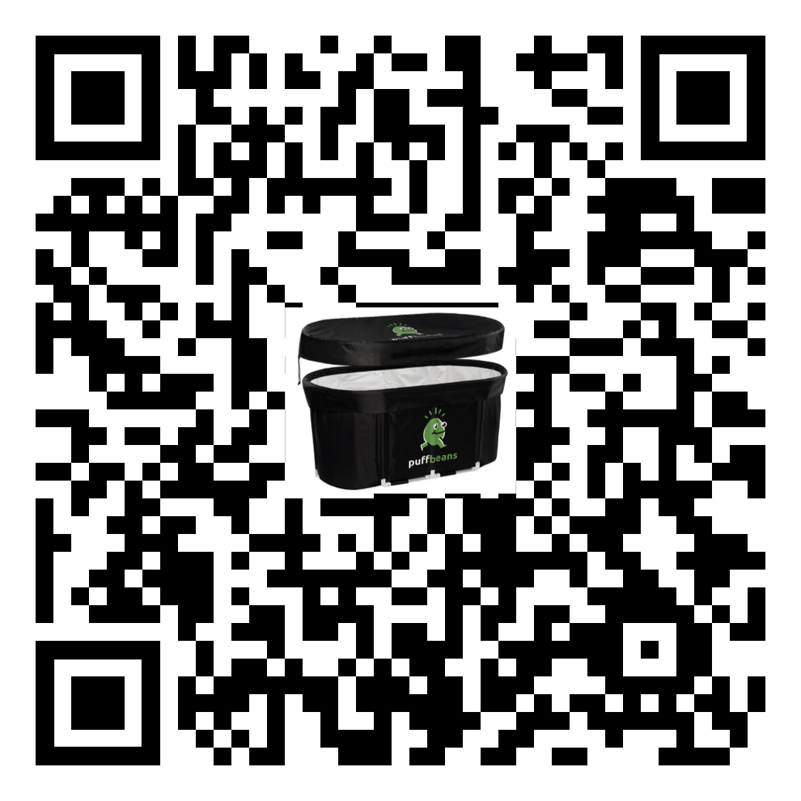 QR-Code, der zur Amazon-Bewertungsseite führt